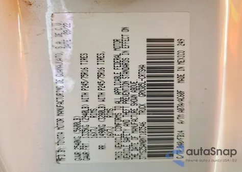 2022 Toyota Tacoma Access Cab из США, поврежденный, VIN 3TYSZ5AN0NT103546